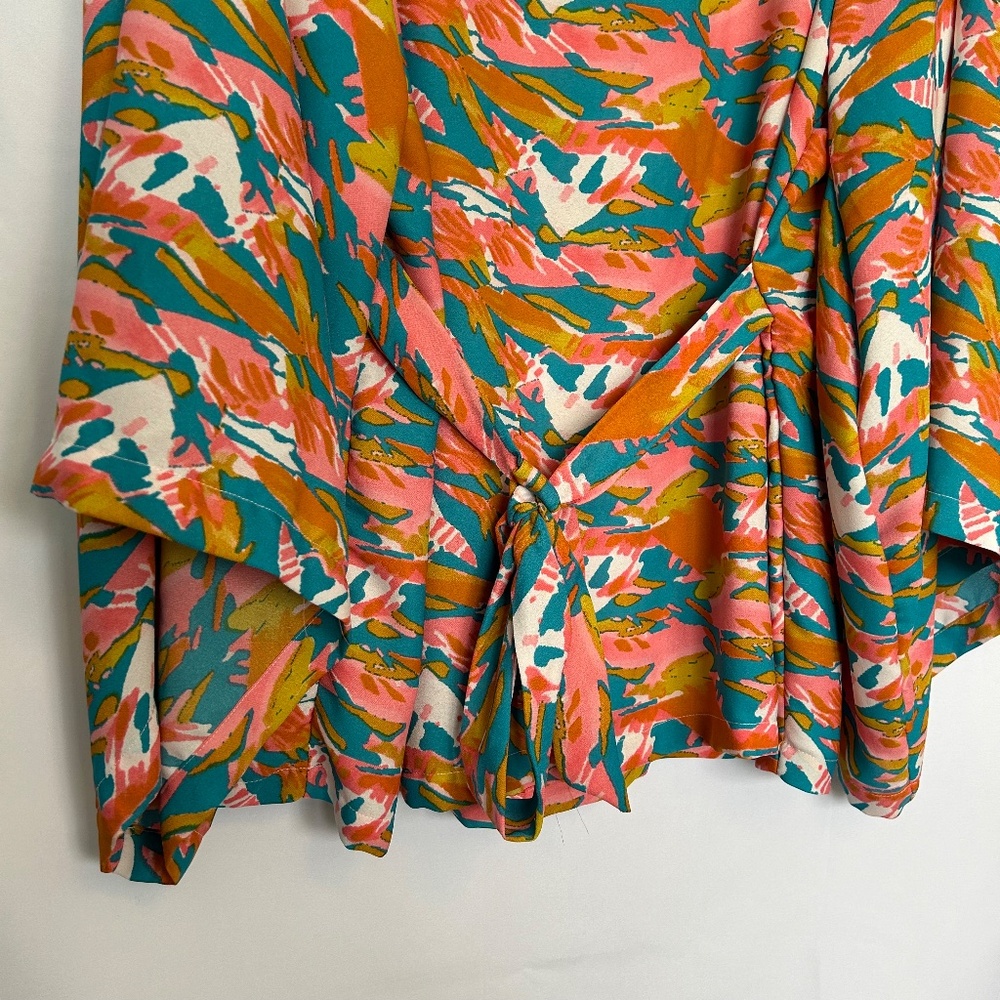 Ashley Stewart Abstract Patterned Multicolored Bl… - image 6